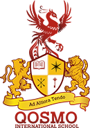 科斯莫国际学校 Qosmo International School 校徽