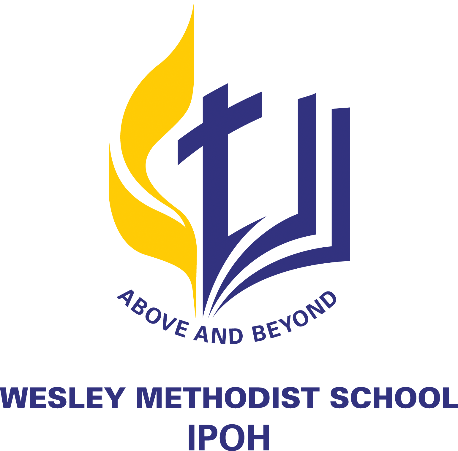 怡保卫理国际学校 Wesley Methodist School Ipoh (International) 校徽